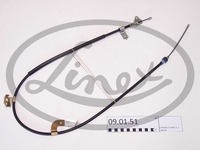 CABLE FRENOS CITROEN C1 LE 09.01.51 LINEX CABLES LINEX 09.01.51 CIEGLO,  