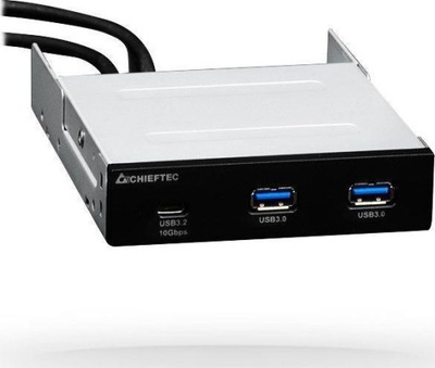 Chieftec MUB-3003C 3,5'' panel przedni 2 x USB 3.0 1x USB-C