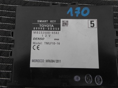 Toyota yaris iii модуль smart key блок керування 89990-0d050 фото №1