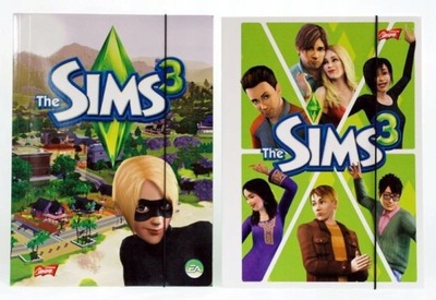 Teczka z gumką A4 The Sims