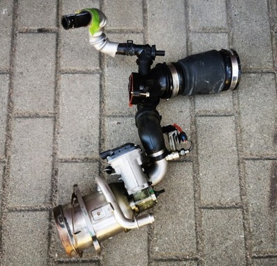 Renault koleos ii 2.0 dci радиатор выхлопных газов egr дроссельная заслонка фото №1