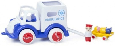 Furgonetka ambulans z figurkami