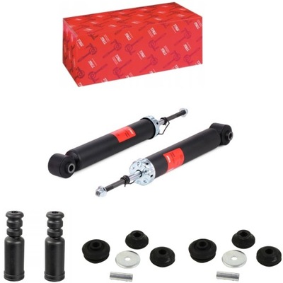 Амортизатори задня подушки безпеки захист c-crosser peugeot 4007 outlander ii фото №1