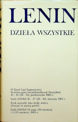 Lenin dzieła wszystkie tom 8