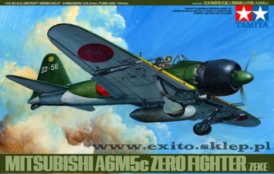 TAMIYA 61027 1:48 Mitsubishi A6M5c Zero