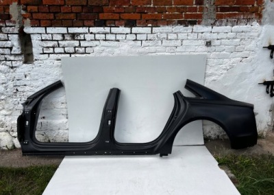 Audi a8 d4 4h0 крыло задний левый порог блок двигателя фото №1