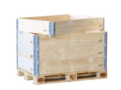 POLSKA SKRZYNIOPALETA DREWNIANA, SKRZYNIOPALETY DREWNIANE NADSTAWKI 120X80