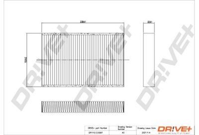 DRIVE+ FILTRAS KABINOS NISSAN JUKE 10- STANDARD 