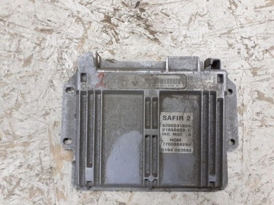 Блок управления бортовой компьютер двигатель renault 8200031655 фото №1