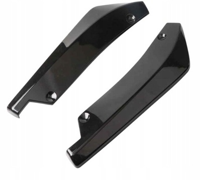 Спліттер дифузор накладка бампера czarna 2 szt. фото №1