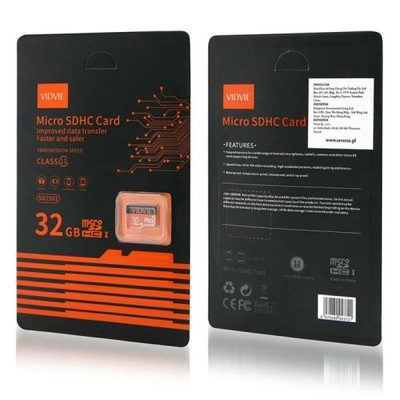 Karta pamięci SDHC Vidvie SD2501-32 32 GB