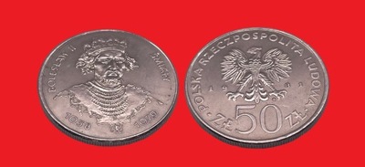 50 zł 1981 - Bolesław II Śmiały