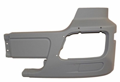 Бампер mercedes actros 3 mp3 левый bez противотуманной фары фото №1