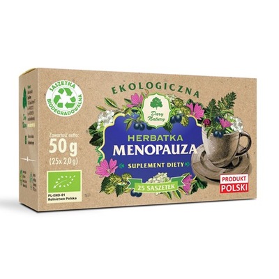 Herbatka Menopauza EKO Dary Natury 25x2g