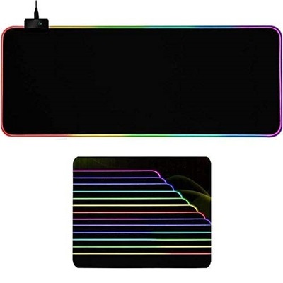 Podkładka gamingowa RGB pod mysz / na biurko GMS-WT5 30 cm x 80 cm