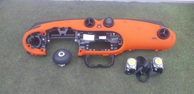 Панель приладів консоль подушка безпеки do smart forfour 17r колір фото №1