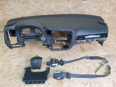 Outlander iii lift приборная панель подушки безопасности ремни оригинал фото №1