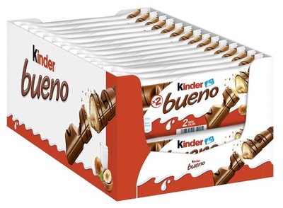 30 X 43g Baton Kinder Bueno Ferrero KARTON