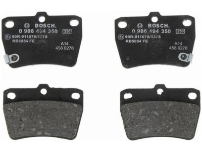 SABOTS DE FREIN ARRIÈRE BOSCH 0 986 494 350 - milautoparts-fr.ukrlive.com