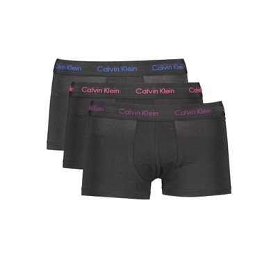 CALVIN KLEIN Bokserki męskie 3pack BCK2 czarne XL