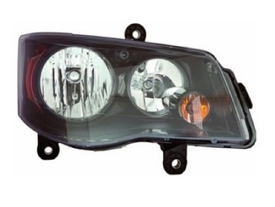 Nowa лампа левая chrysler town country 2008- 2018 black фото №1