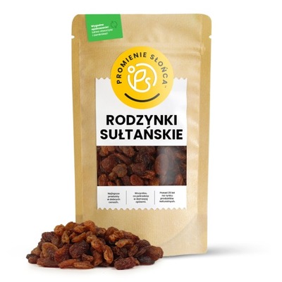 Rodzynki SUŁTAŃSKIE 250 g Bez Konserwantów