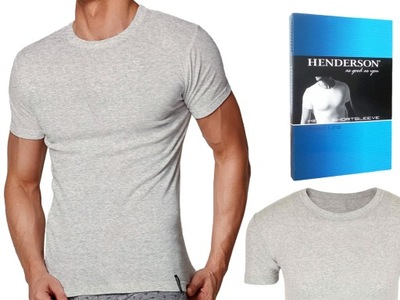 Koszulka T-Shirt K1 Henderson BASIC szary M