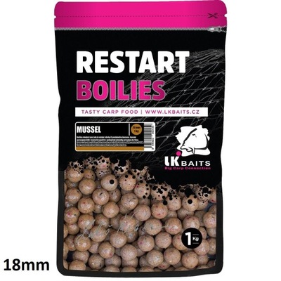 LK BAITS Kulki Restart Mussel 18mm 1kg