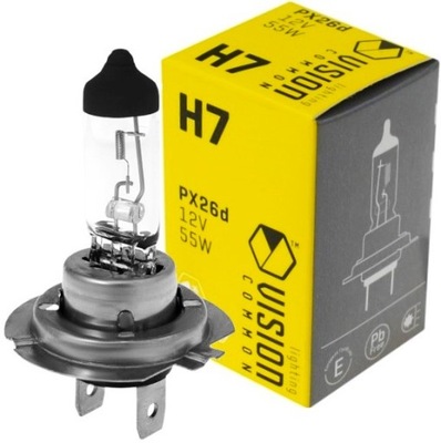 ЛАМПОЧКА HALOGENOWA H7 12V 55W PX26D E4 ЛАМПОЧКИ