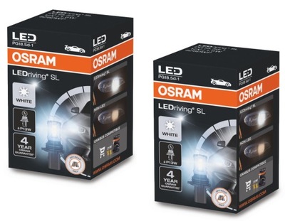 OSRAM LUZ DIODO LUMINOSO LED P13W WHITE 6000K 12V 1.6W LEDRIVING  