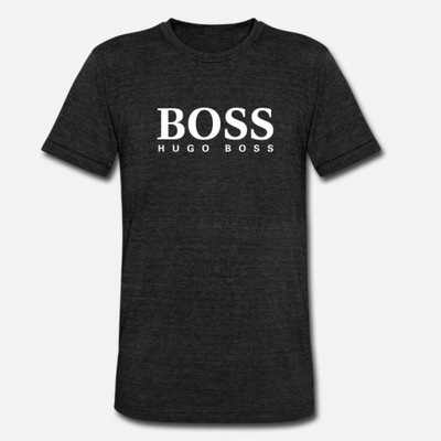 Koszulka hugo boss logo Unisex Tri-Blend T-Shirt