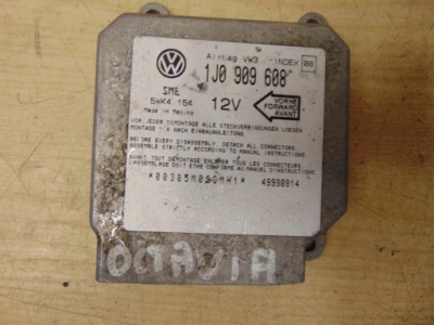 Датчик модуль подушка безпеки skoda octavia j10909608 фото №1