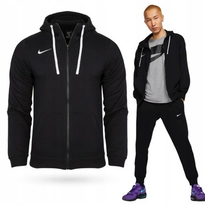 NIKE Bluza Męska Kaptur Rozpinana CLUB 19 M