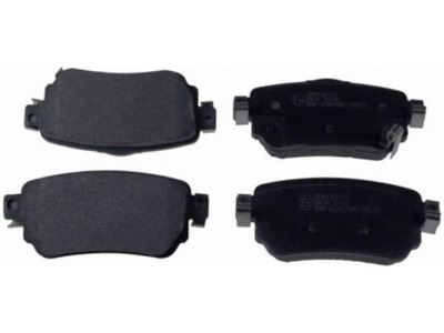 Гальмівні колодки задня renault kadjar 1.2-1.6 15- koleos ii 1.3-2.0 16- фото №1