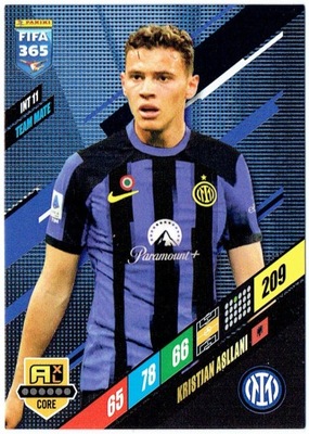 Panini FIFA 365 2024 - Karta Team Mate Inter INT11 - Asllani