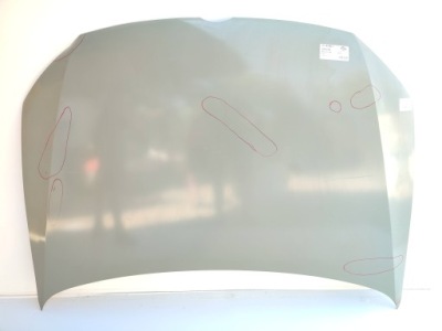 Капот кришка двигуна vw polo v 09-17 2206000 фото №1