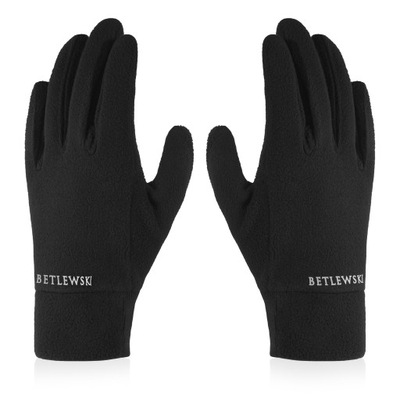 BETLEWSKI Zimowe polarowe rękawiczki do telefonu ciepłe sportowe L-XL