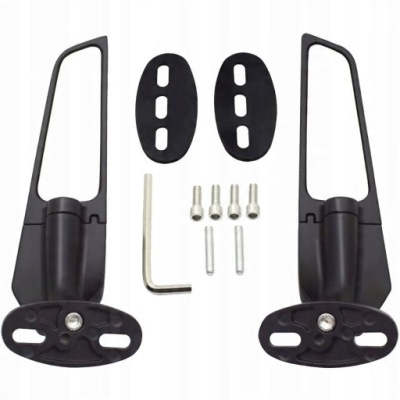 2X ДЗЕРКАЛА МОТОЦИКЛЕТНІ ДЛЯ YAMAHA YZF R6 R1 R25 R3 R125 R15 