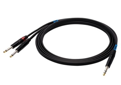 2X SSQ JSJM2 - kabel Jack stereo - 2x Jack Mono 2 metrowy