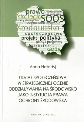 Udział społeczeństwa w strategicznej ocenie oddziaływania na środowisko...