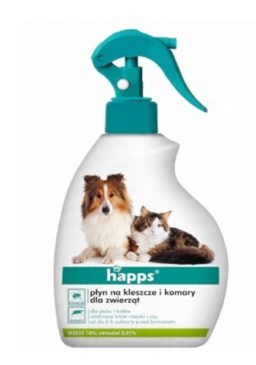 BROS PŁYN NA KOMARY KLESZCZE DLA ZWIERZĄT 200ml