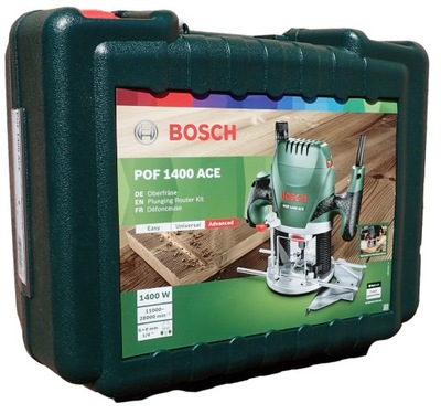 Frezarka Górnowrzecionowa Bosch POF 1400 ACE 1400W Walizka