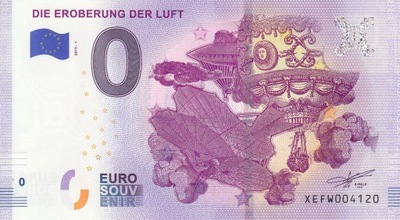 Banknot 0-euro-Niemcy 2019-Die Eroberung der Luft