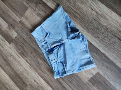 H&M krótkie spodenki jasny jeans r 146