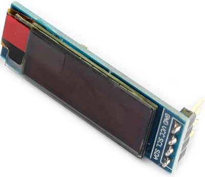 Wyświetlacz OLED 0,91" 128x32 I2C SSD1306 niebieski do Arduino i GOTEK