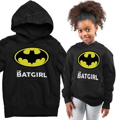 BLUZA DZIECIĘCA BATMAN BATGIRL BAT MAN DLA DZIECKA