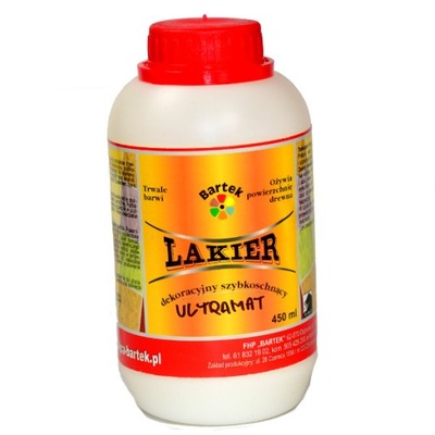 Lakier "BARTEK" ULTRAMAT 450ml