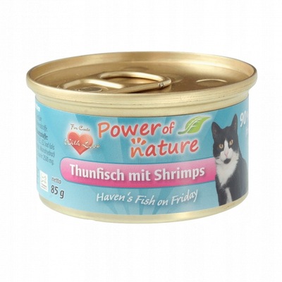 Power of Nature Haven's Fish on Friday – tuńczyk z krewetkami 85 g