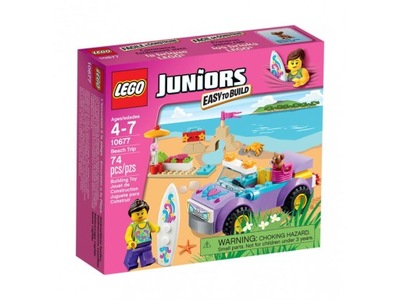 Klocki LEGO Juniors Friends Wycieczka na plażę 10677 Wakacje Auto