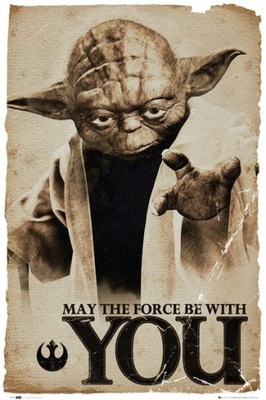 Star Wars Gwiezdne Wojny Yoda - plakat 61x91,5 cm